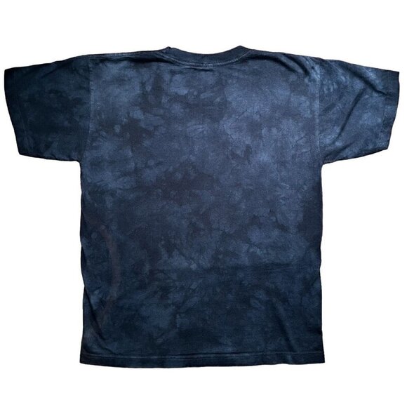 Mayan God Cancun Mexico Dan Eli Hand Dyed Short Sleeve Navy T Unisex Men’s S - Picture 3 of 8
